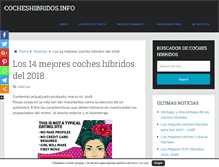 Tablet Screenshot of cocheshibridos.info